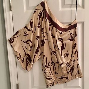 Bebe One Shoulder Top